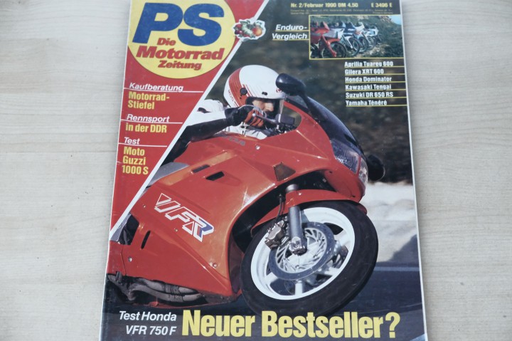 PS Sport Motorrad 02/1990